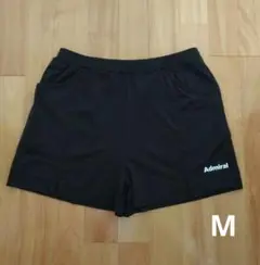 Admiral 女性用 Mサイズ ブラックハーフパンツ