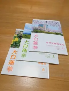 大白蓮華2024年４月号～６月号
