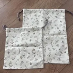 tete a tete 花柄体操服袋2点セット