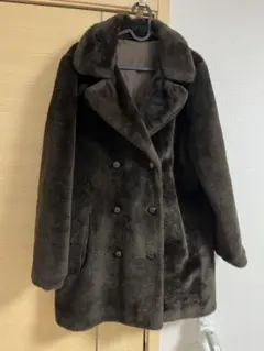 インポート　希少　Herman Kay USA製　ファーコート　サイズ14
