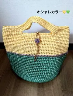 スズランテープ　トートバッグ