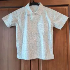 大特価処分セール★千趣会ベルメゾン★細かい花柄★半袖シャツ110★未着品