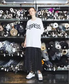 gomme/ゴム　　ロゴビッグTシャツ