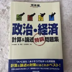 政治・経済 計算&論述特訓問題集
