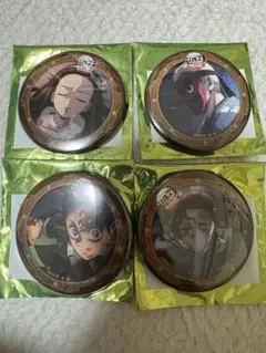 劇場版 鬼滅の刃 無限城編 ランダム57mm缶バッジ 4点セット③