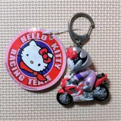 ハローキティ レーシングチーム　根付け　 サンリオ　2001年製　レア 激レア】ハローキティ サンリオ 2001年 根付 - メルカリ