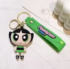 パワーパフガールズ　バターカップ　3Dラバーキーホルダー