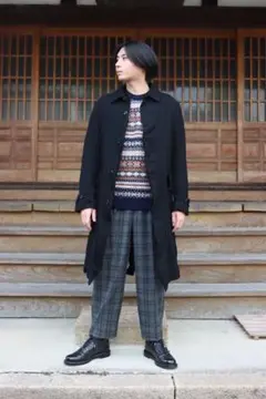 【新品】24AW コムデギャルソンオム ウール縮絨 バルマカーンコート 黒 L アウターだらけの試着フェス®︎｜100人で選んだBEST10】第1位