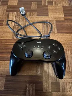 任天堂 Wii クラシックコントローラーpro 黒