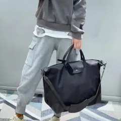 新品！未使用 LONGCHAMP 大容量 トートバッグ 2way ボストンバッグ