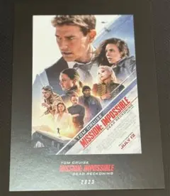 ミッション:インポッシブル ファイナル・レコニング 入場者特典 デッドレコニング