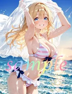 c511 美少女 かわいい イラスト 下着 コスプレ セクシー A4ポスター