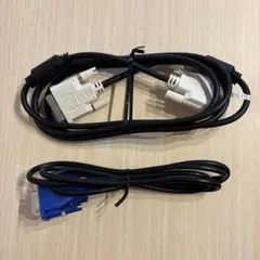 DVIケーブル　VGAケーブルセット