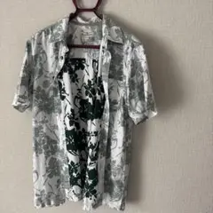 HONOLUA フローラル アロハシャツ S