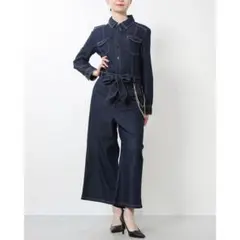 MARELLA オールインワン　ジャンプスーツ　デニム