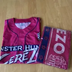 セレッソ大阪　応援セット　ベースボールシャツ＆タオルマフラー