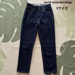 earth music&ecology デニムパンツ　ネイビー Sサイズ