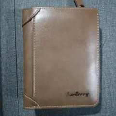 Lazellerry ブラウン三つ折り財布
