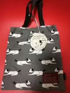 犬柄トートバッグ 手提げSkepkun