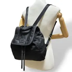 良品 561 トリーバーチ リュックサック ナイロン ブラック