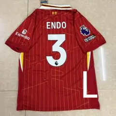 3番 遠藤航リバプールのジャージPL仕様 L