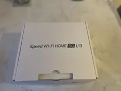 Speed Wi-Fi HOME 5G L13 本体 箱付き