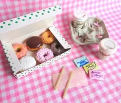 リーメント ぷちサンプル ミニスイーツ ドーナツ ドライブスルー