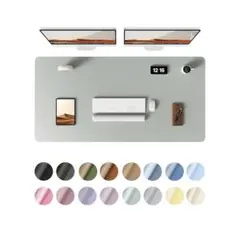 新品　YSAGi デスクマットレザー デスクパッド大型マウスパッド60*35cm