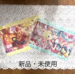 プロセカ　クリアファイル　初音ミク 鏡音リン 鏡音レン