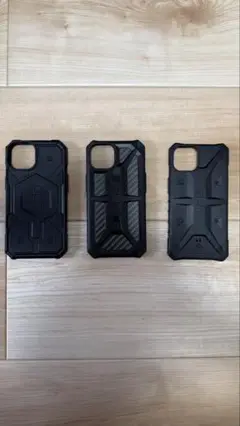 UAG iPhone14用ハードケース ブラック3点