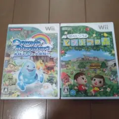 Dewy's Adventure 、どうぶつの森Wii 2枚セット