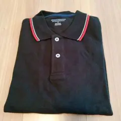 ★新品　ポロシャツ メンズ ブラック 黒　М　綿100