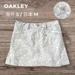 OAKLEY オークリー ゴルフスカート スカル サイドプリーツ S 日本M相当