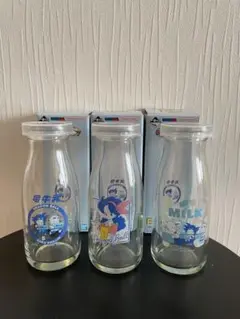 一番くじ　ドラゴンボール　Ｅ賞　牛乳瓶グラス　全３種セット