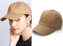 リネンキャップ　BEAUTY&YOUTH UNITED ARROWS モカ