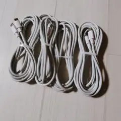 USB C充電ケーブル 4本パック、6フィート