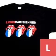 ©2002　L　Tシャツ　新品　ローリングストーンズ　　フランス　パリ　V83