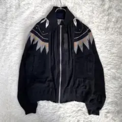 【希少】sacai サカイ 16aw MA-1 ニットブルゾン 2 M