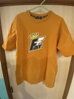 FAT SKINNY Tシャツ オレンジ
