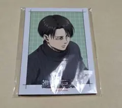 進撃の巨人　アニメイト連動購入特典　メモ帳　リヴァイ　ハンジ
