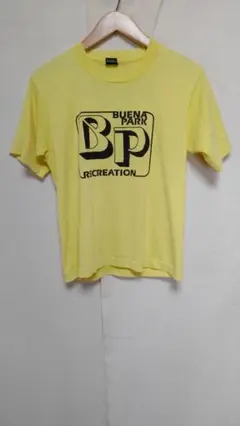 ビンテージ90年代フルーツオブザルーム前プリント背中刺繍Tシャツサイズ14-16