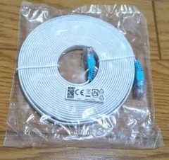 未開封 30AWG UTPフラットLANケーブル