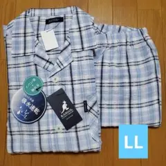 KANGOL　吸水速乾　8分袖長ズボン　LLサイズ　パジャマ