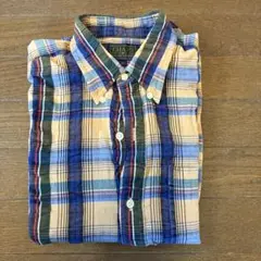 CHAPS RALPH LAUREN 半袖シャツ M チェック柄