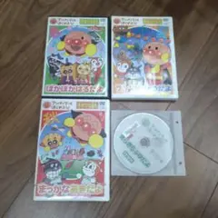 4枚セット　アンパンマンとはじめよう!きせつのうた