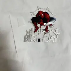スパイダーマン　ケーキトッパー　お祝い　誕生日　バースデー　ピック