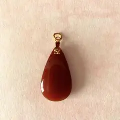 天然石　ペンダントトップ　ネックレス　瑪瑙？