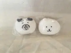 ナガノキャラクターズ もっちるフェイスマスコット ガチャ くま パグ