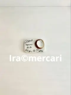 ココナッツ　フルーツのプレート　フェーブ　フランス製　フェーヴ　ミニチュア陶器