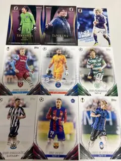 サッカー選手カードまとめ